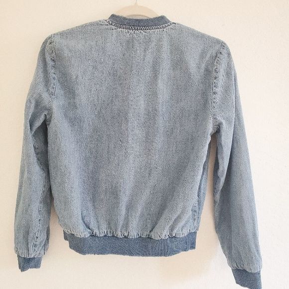 LUCKY BRAND True Indigo Zip Up Soft Jean Jacket XS - Picture 5 of 6